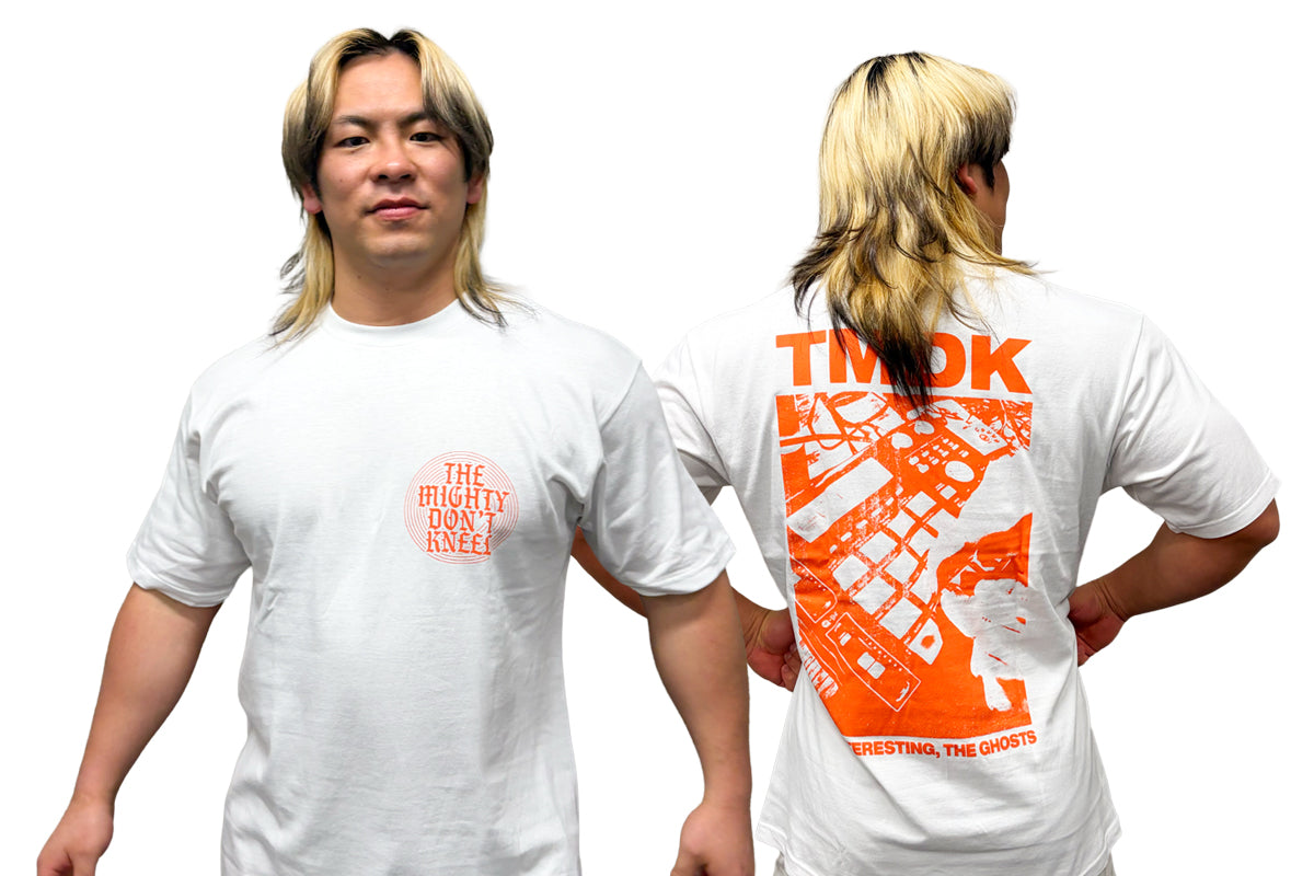 TMDK Tシャツ（2026・ホワイト×オレンジ）