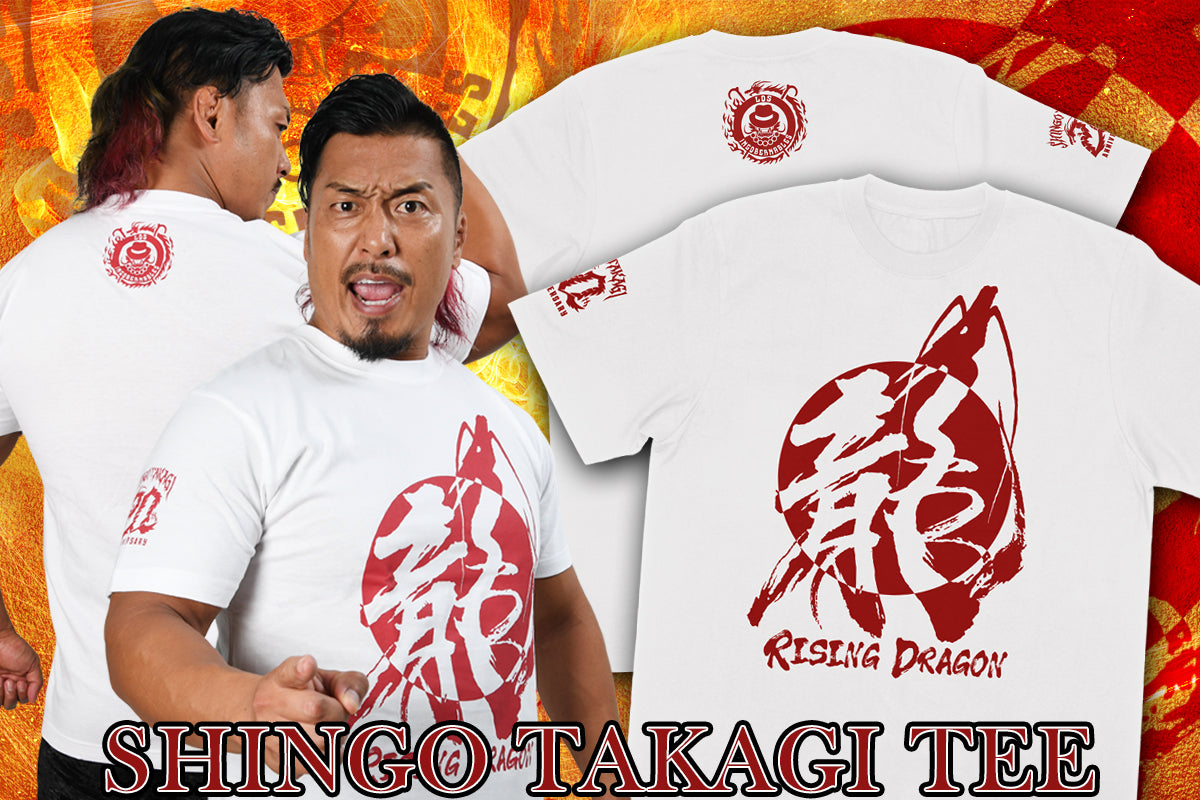 鷹木信悟「20th RISING DRAGON」Tシャツ