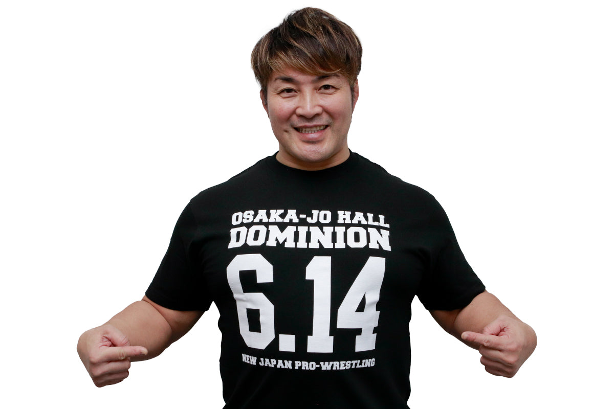 棚橋弘至 × DOMINION 6.14 in OSAKA-JO HALL 大会記念 Tシャツ（2026）