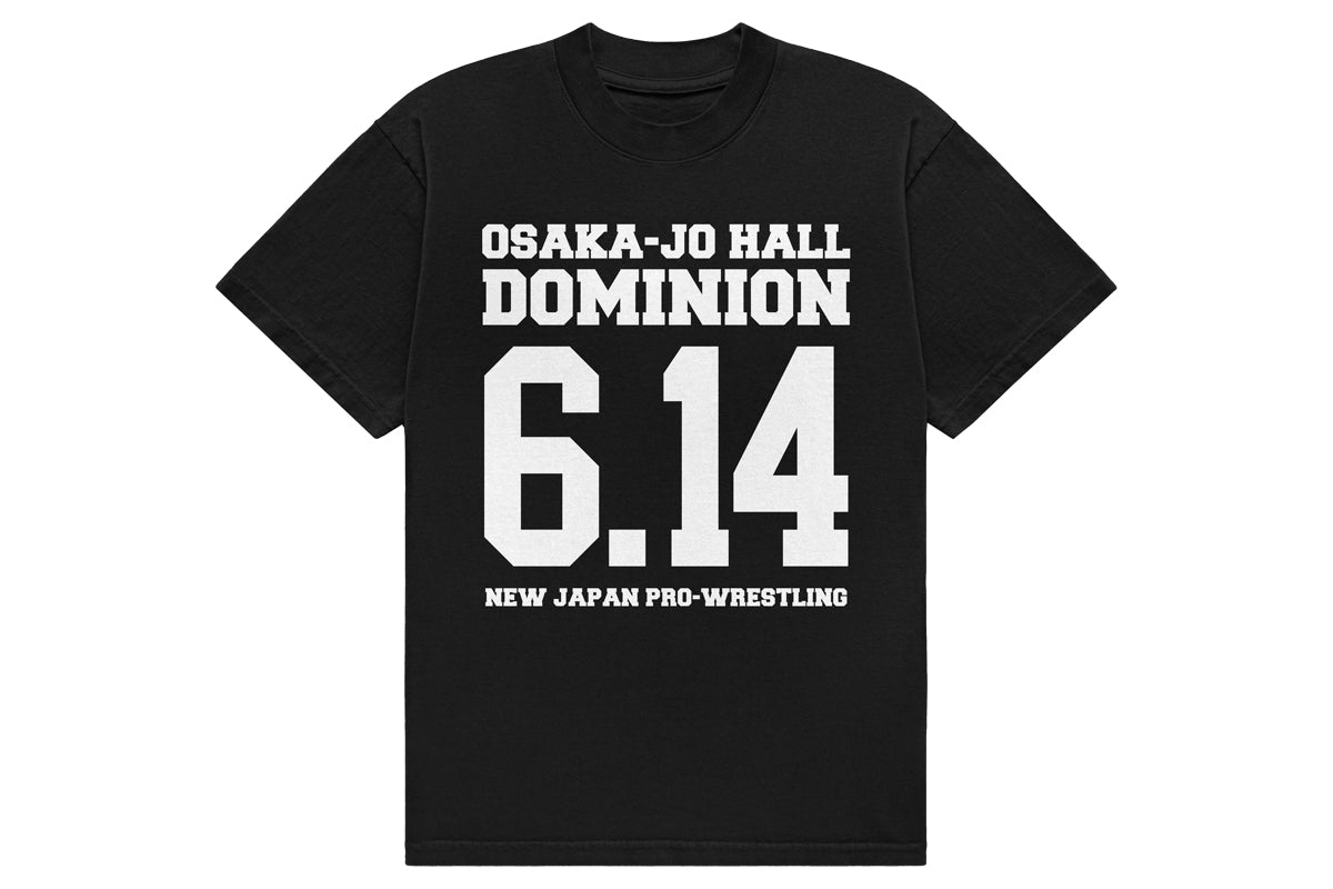 棚橋弘至 × DOMINION 6.14 in OSAKA-JO HALL 大会記念 Tシャツ（2026）