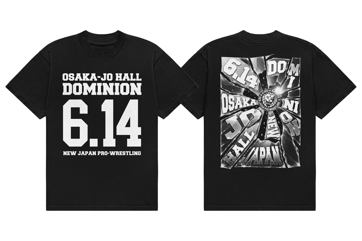 棚橋弘至 × DOMINION 6.14 in OSAKA-JO HALL 大会記念 Tシャツ（2026）