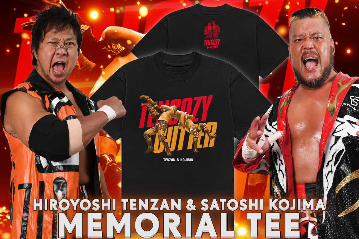 天山広吉&小島聡「TENCOZY」メモリアルTシャツ