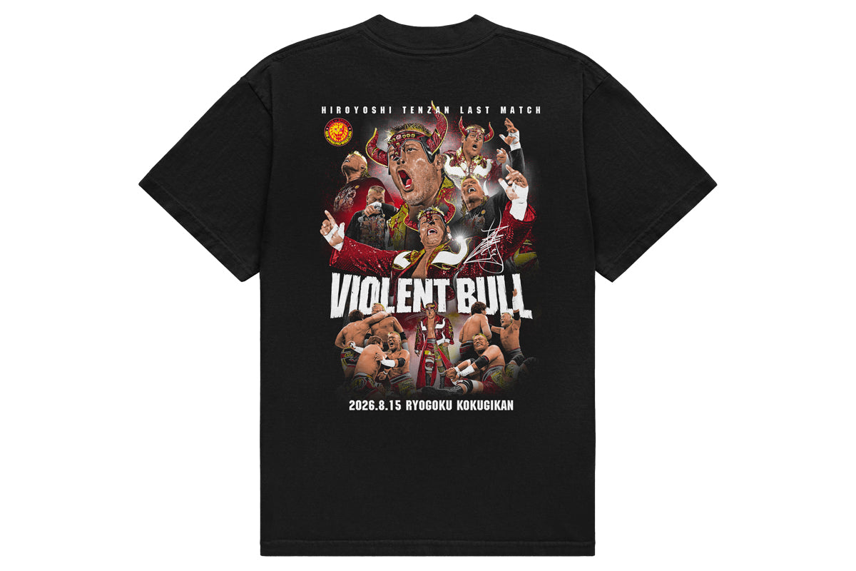 天山広吉 LAST MATCH ピクチャーTシャツ