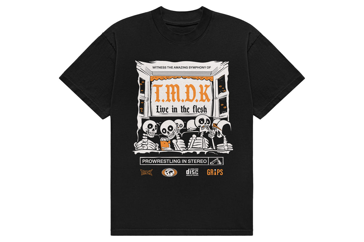 TMDK「LIVE IN THE FLESH」Tシャツ