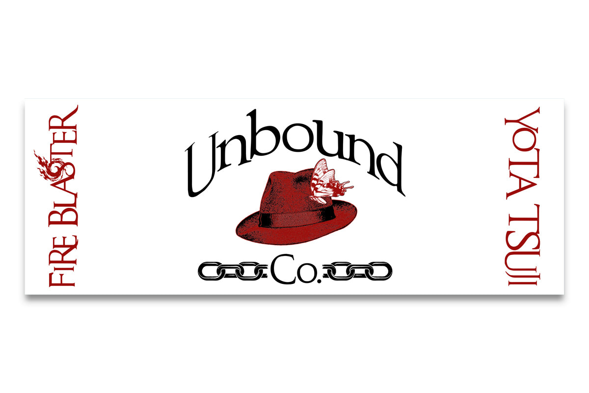 辻陽太×Unbound Co. スポーツタオル（ホワイト）