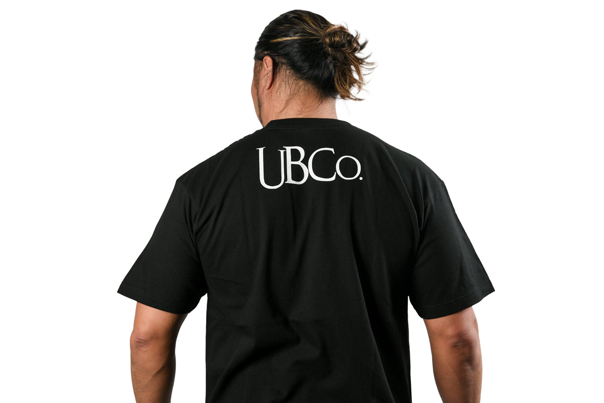 Unbound Co. Tシャツ（Wordlogo・ブラック×ホワイト）