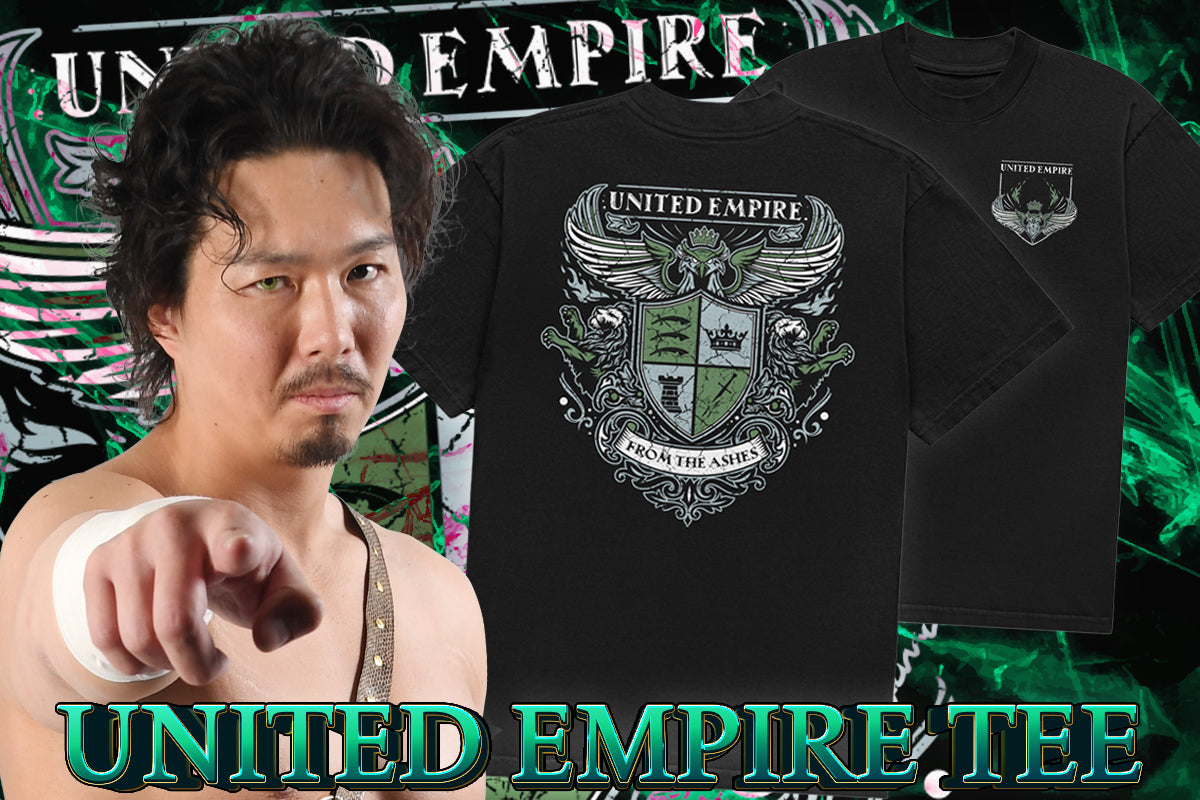 UNITED EMPIRE「FROM THE ASHES」Tシャツ
