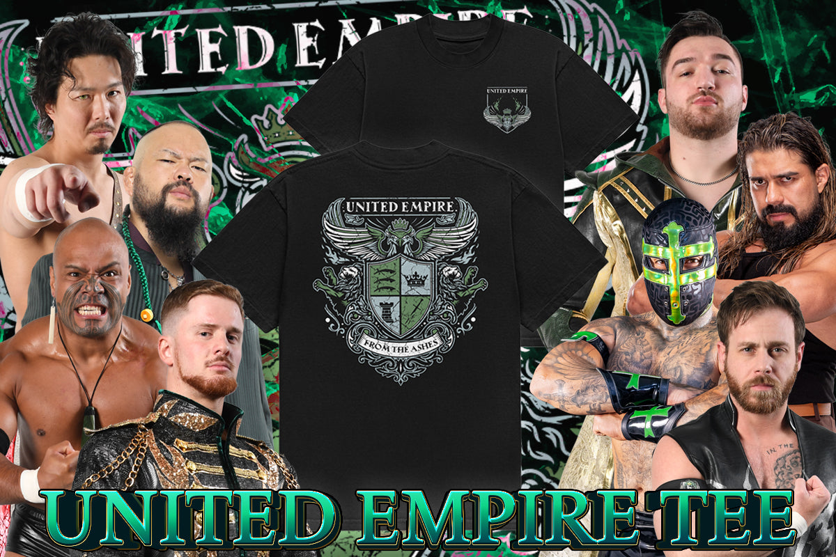 UNITED EMPIRE「FROM THE ASHES」Tシャツ