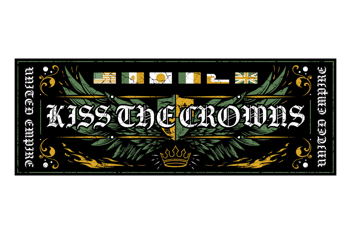 UNITED EMPIRE「KISS THE CROWNS」スポーツタオル