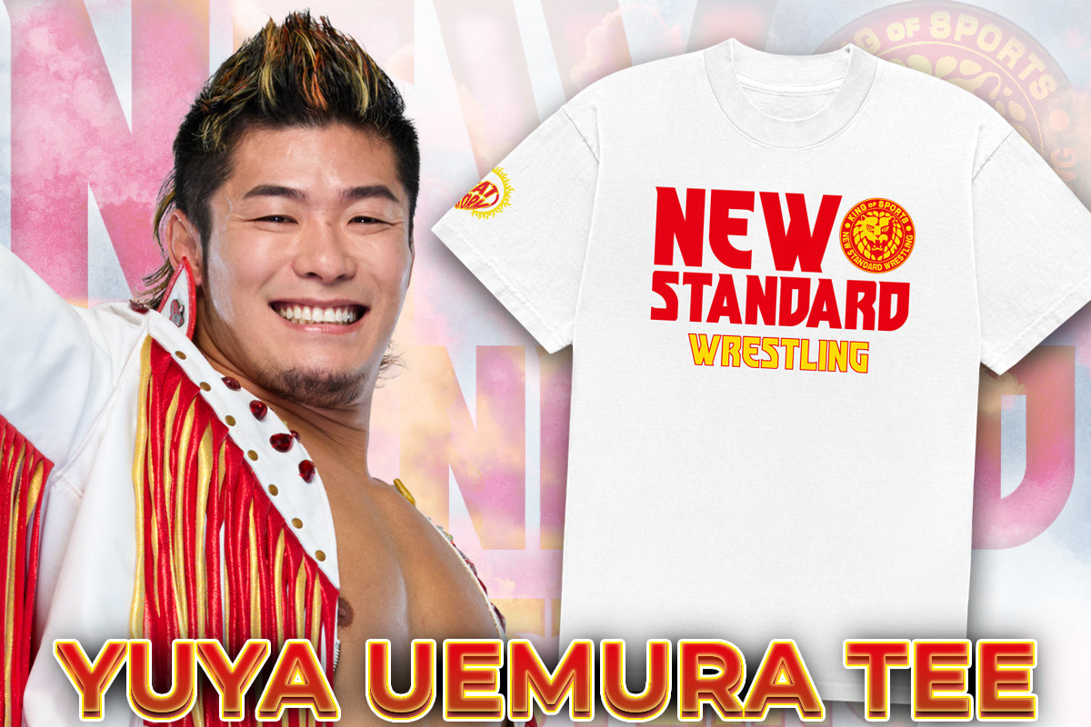 上村優也「NEW STANDARD WRESTLING」Tシャツ