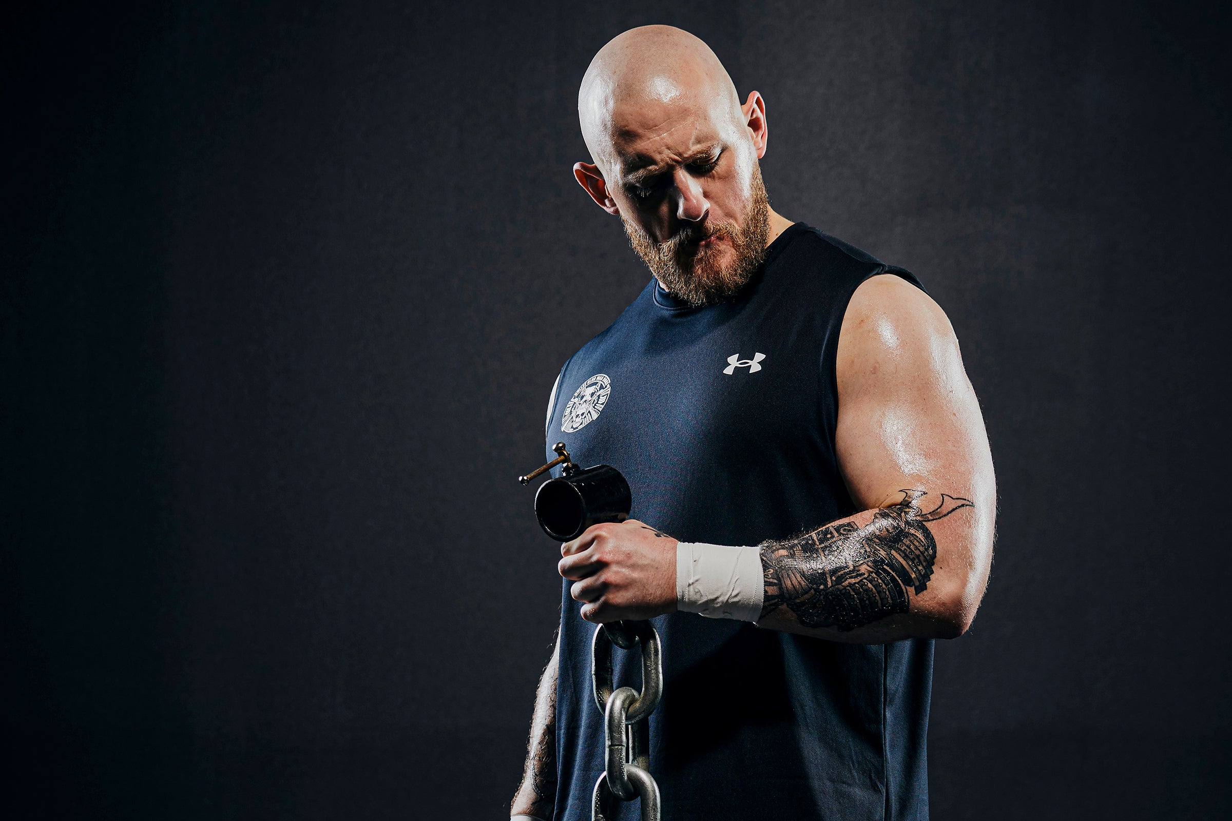 UA BULLET CLUB WAR DOGS テック スリーブレス シャツ