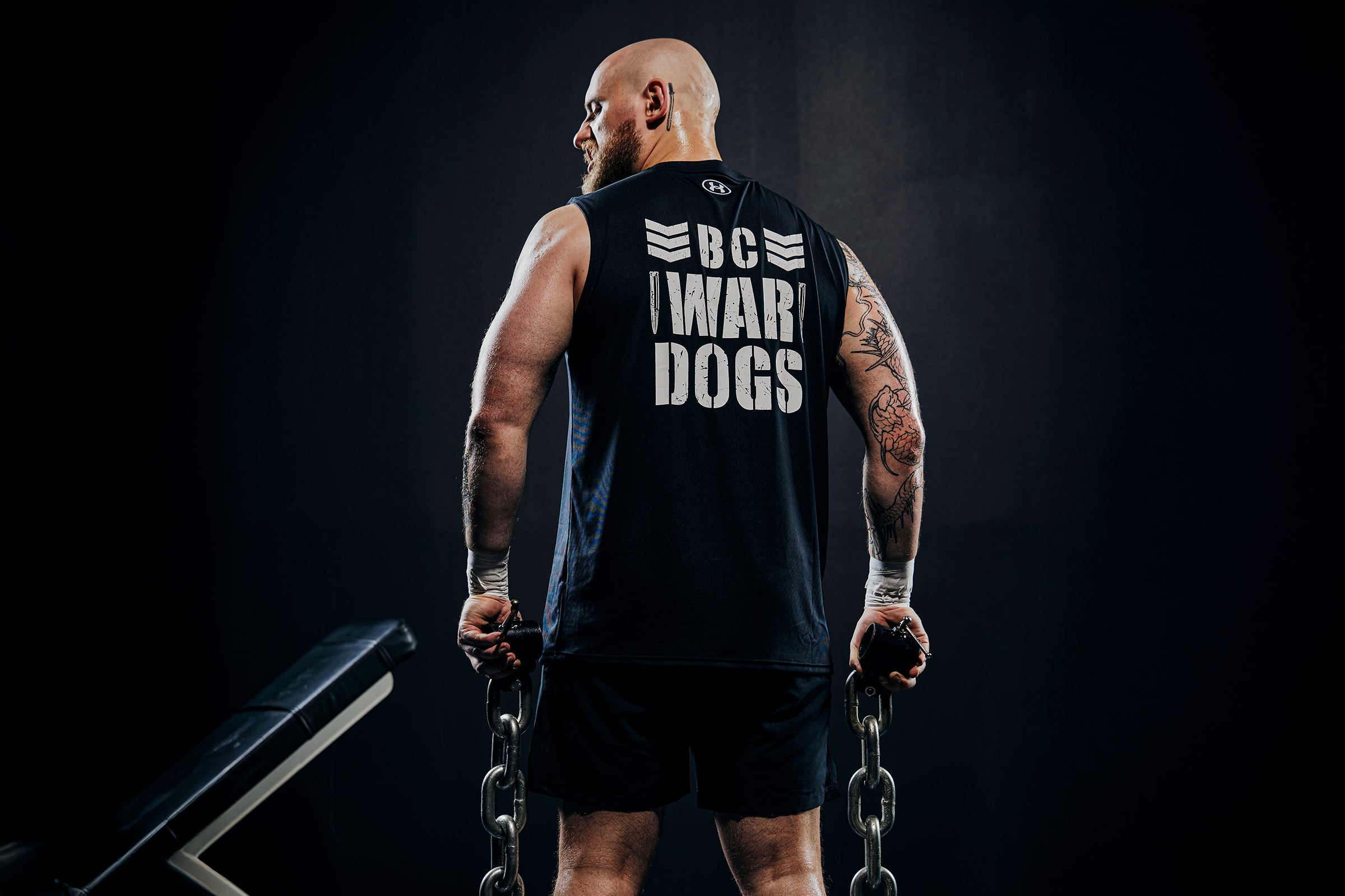 UA BULLET CLUB WAR DOGS テック スリーブレス シャツ