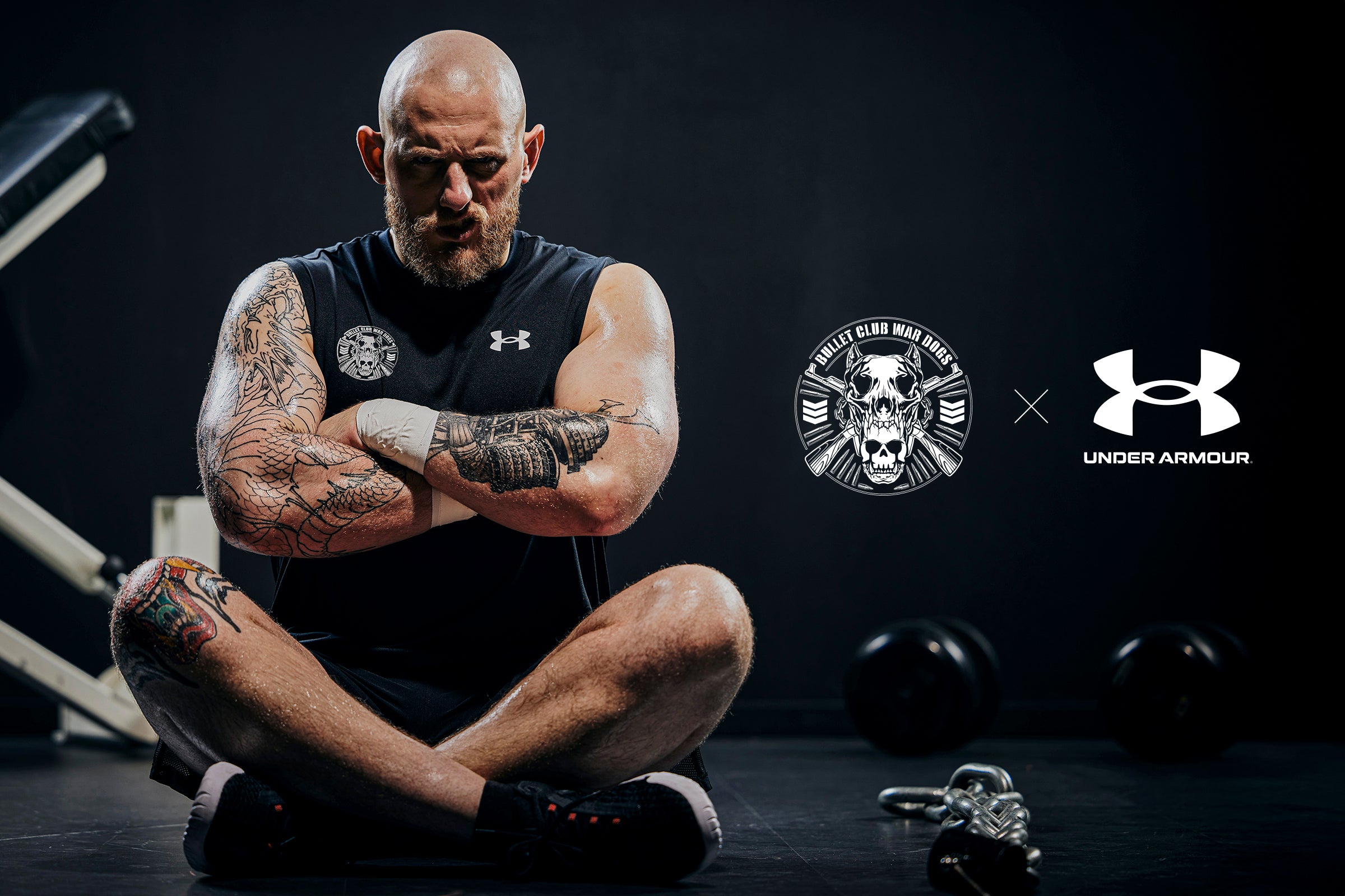 UA BULLET CLUB WAR DOGS フレッシュ ウーブンパンツ
