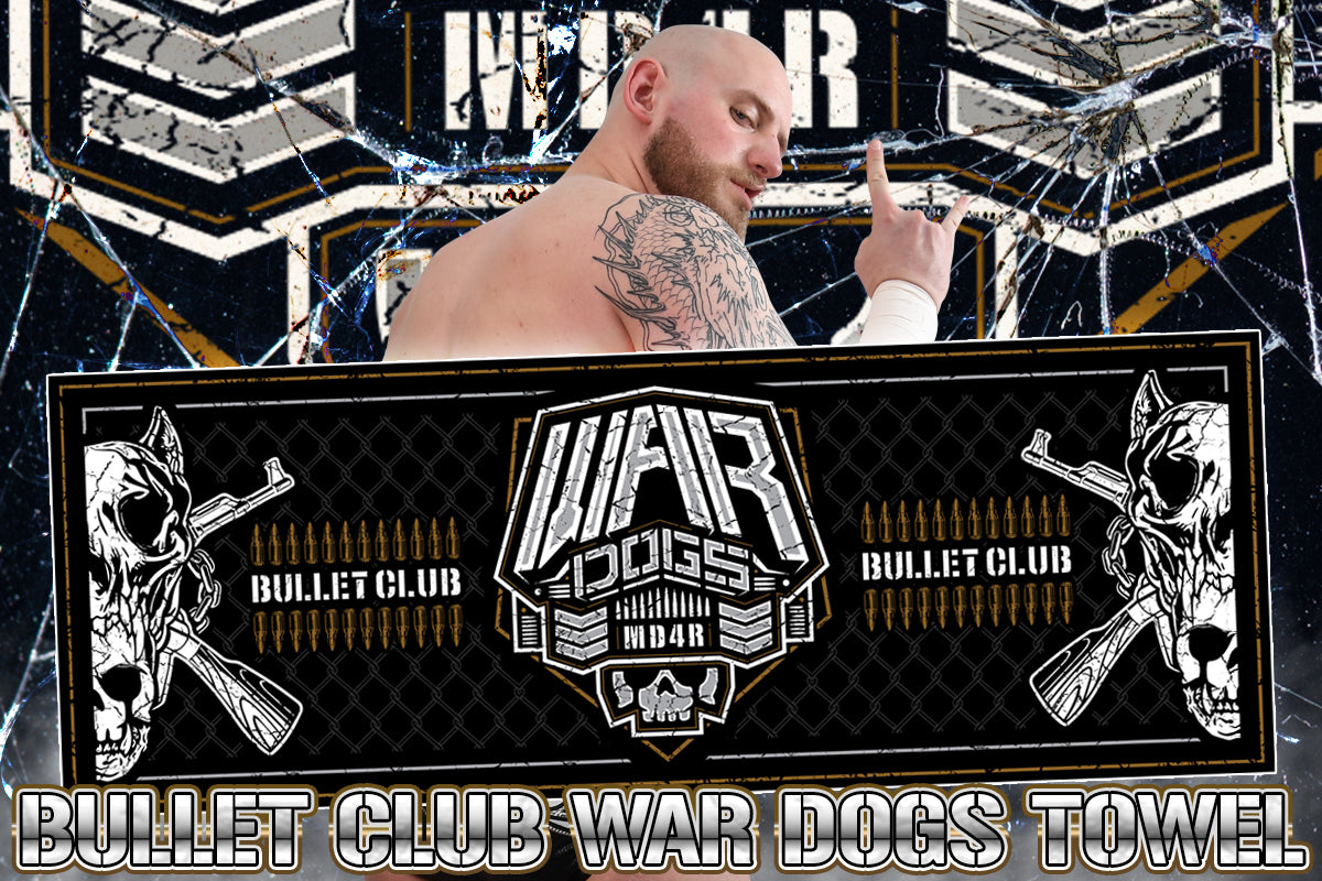 BULLET CLUB WAR DOGS「CREST」スポーツタオル