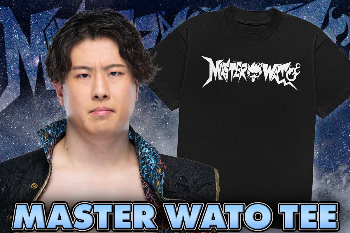 はにわっしょい様　249. マスタードシャツ LET'SGO!USA マスター・ワト「ニャトロゴ」Tシャツ