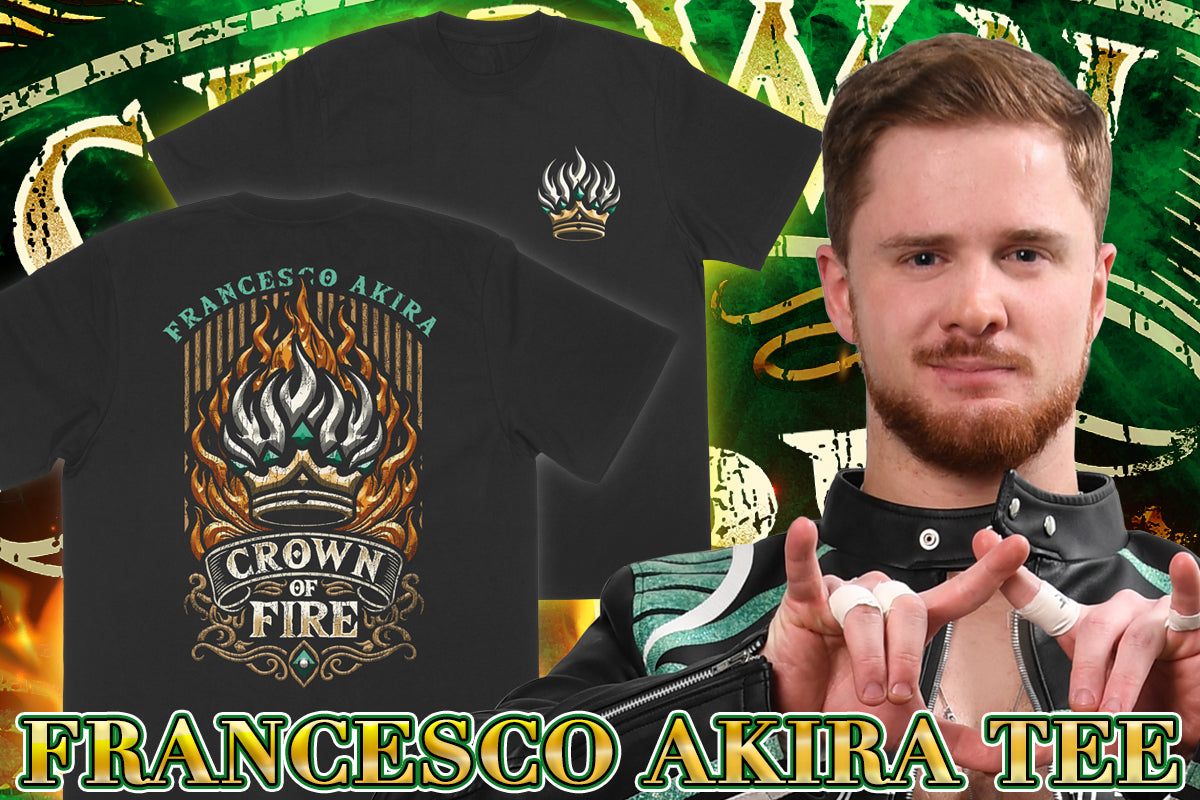 フランシスコ・アキラ「CROWN OF FIRE」Tシャツ フランシスコ・アキラ「CROWN OF FIRE」Tシャツ