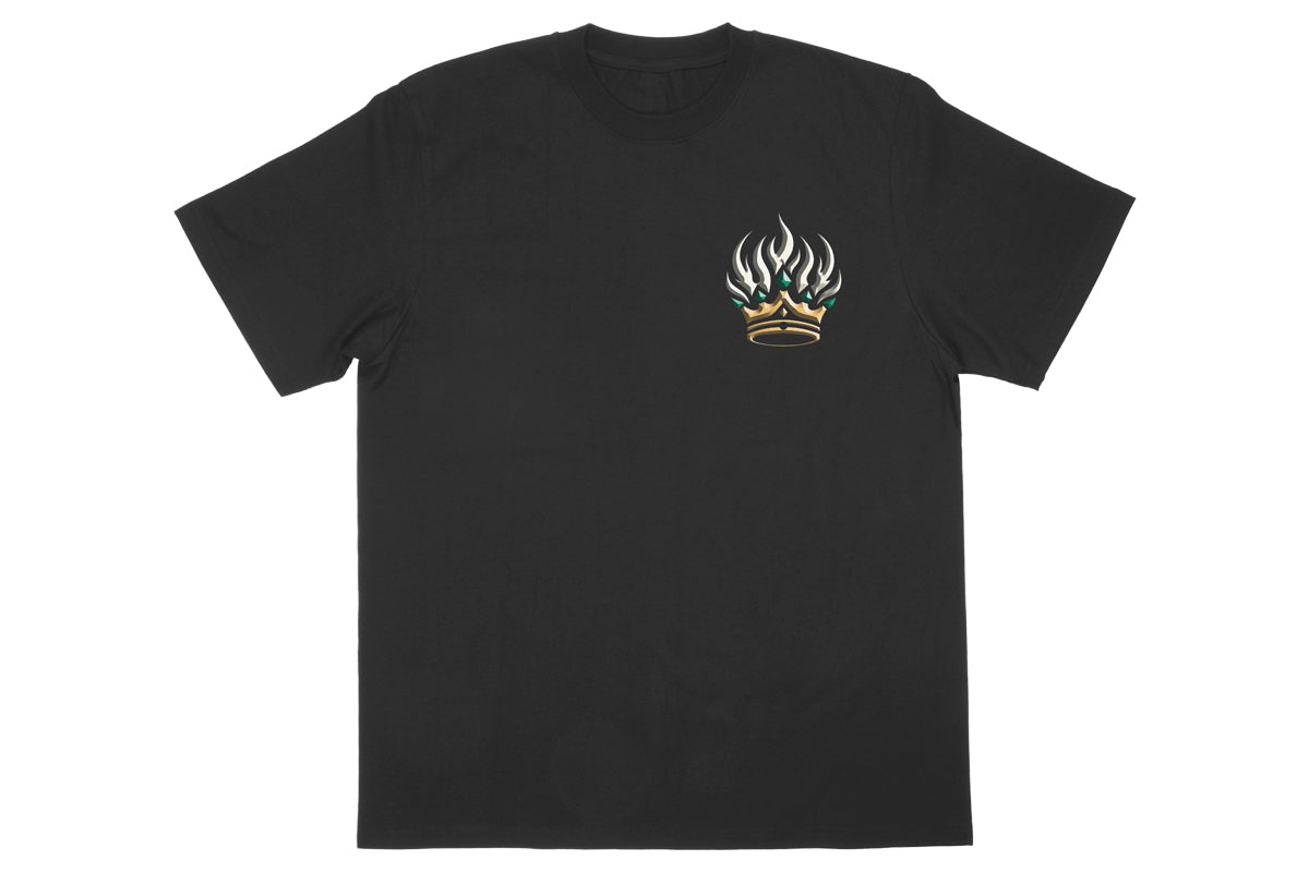 フランシスコ・アキラ「CROWN OF FIRE」Tシャツ