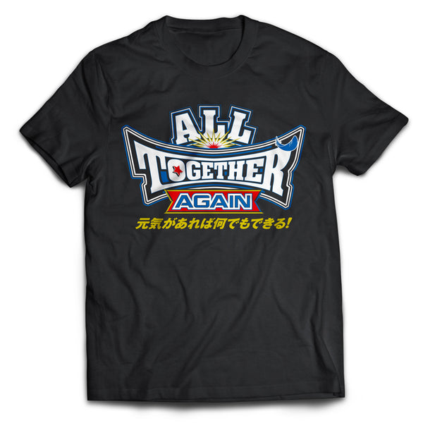 DVD100万販売記念限定金バージョン☆旅猿02金ロゴバージョンTシャツ☆ ALL TOGETHER AGAIN 大会記念Tシャツ