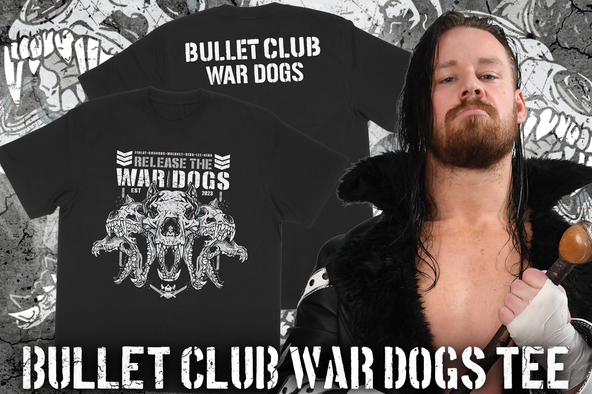 BULLET CLUB WAR DOGS「RELEASE THE WAR DOGS」Tシャツ