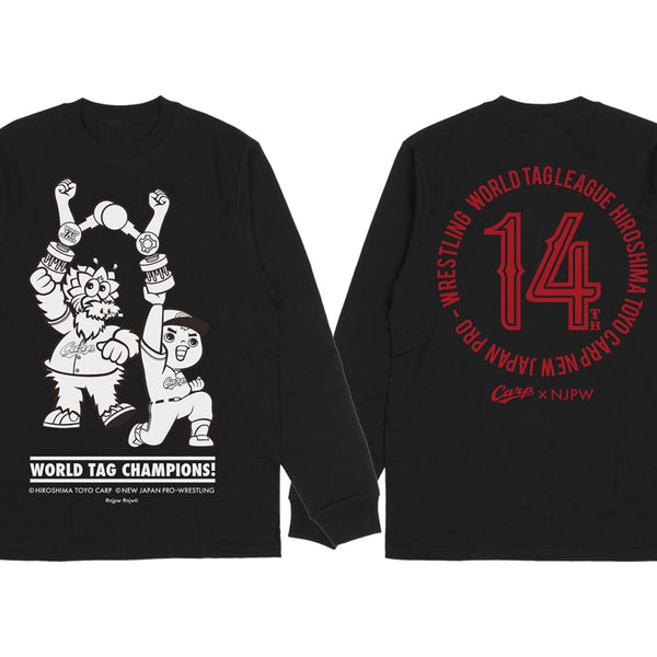 広島東洋カープ × 新日本プロレス「W.T.C 14」コラボロングスリーブ