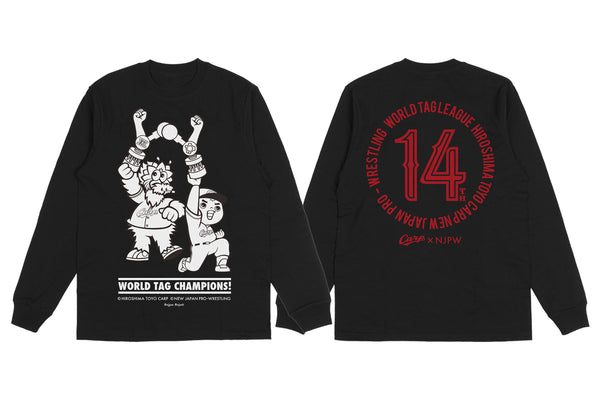 広島東洋カープ × 新日本プロレス「W.T.C 14」コラボロングスリーブ