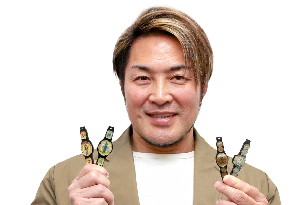 NJPW チャンピオンベルト ランダムアクリルボールチェーン