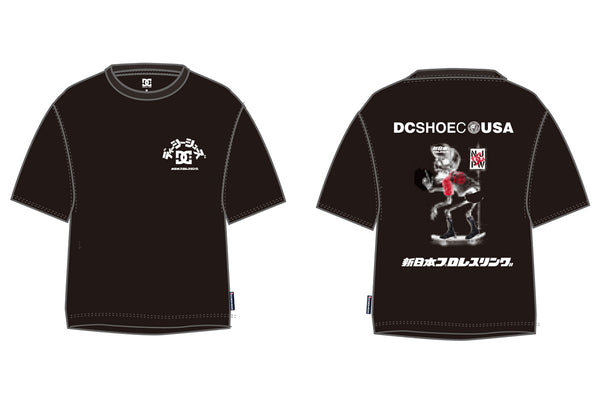 DC SHOES × 新日本プロレス コラボ スカルTシャツ
