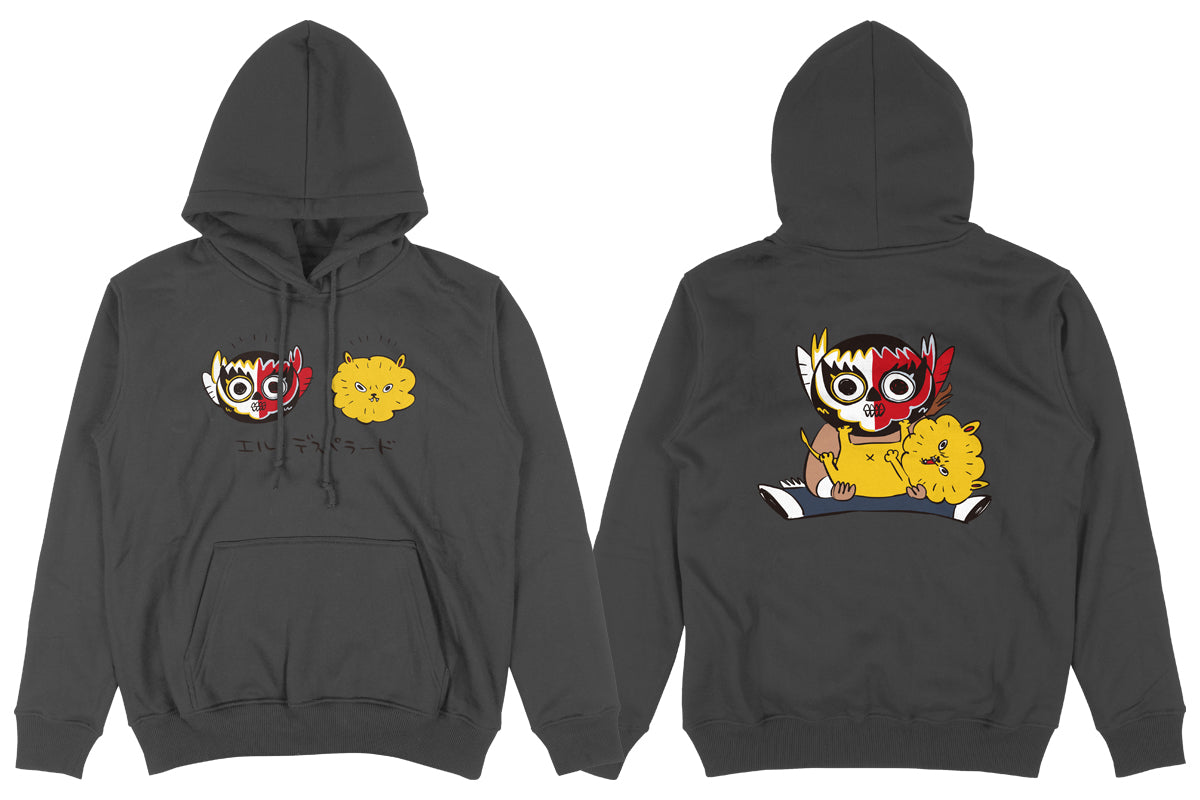 エル・デスペラード × 川尻こだま コラボパーカー（スミ）