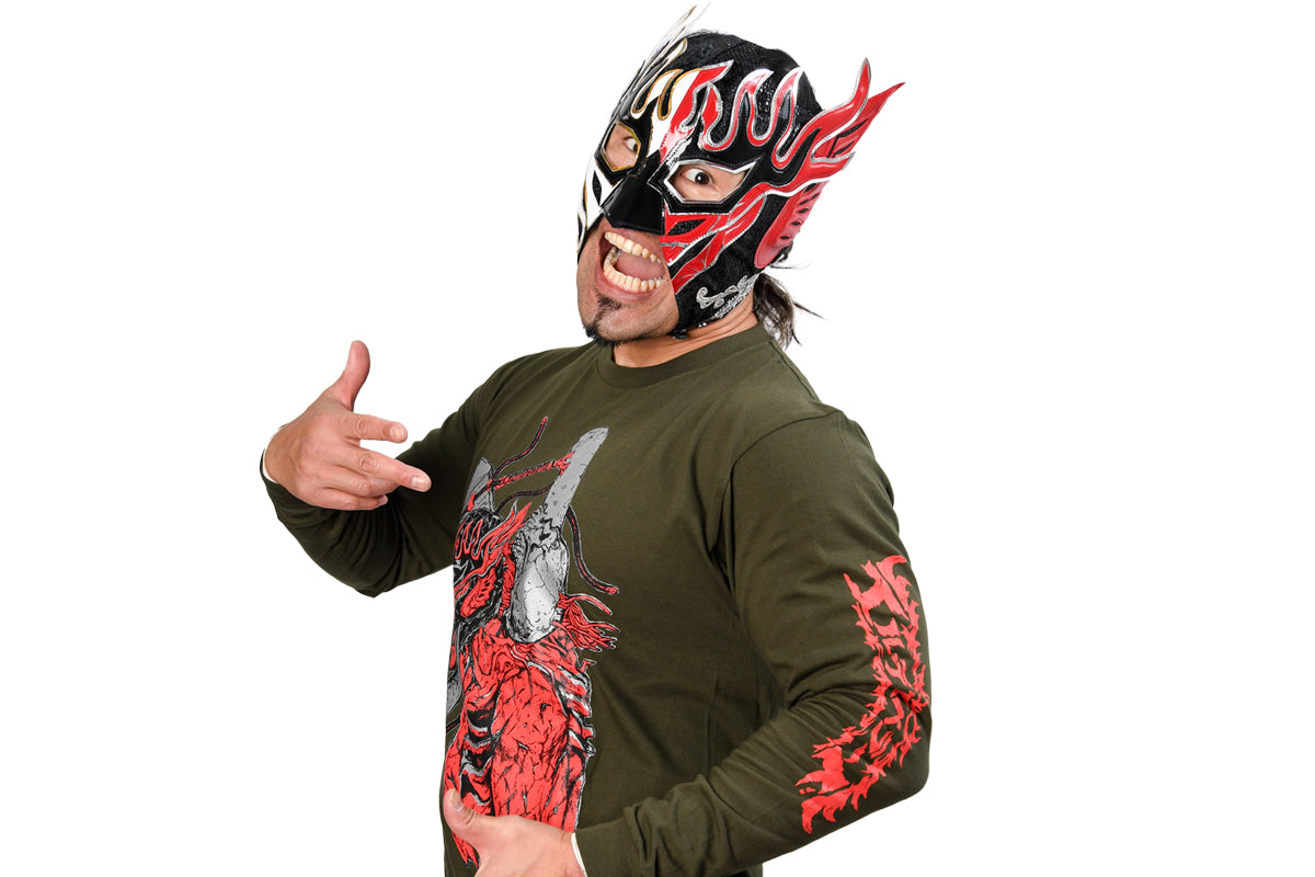 エル・デスペラード × 林田球 コラボロングスリーブ（ディープグリーン）