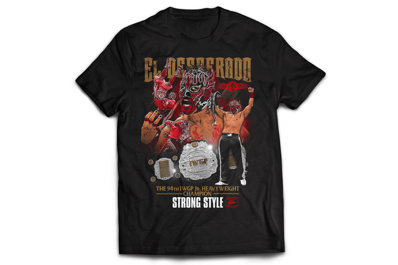 エル・デスペラード 第94代 IWGP Jr.ヘビー級王座 戴冠記念Tシャツ