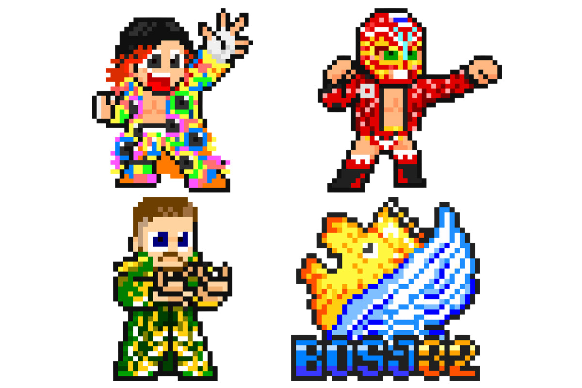 【6/11以降お届け】「dotswrestler」つながるアクリルキーホルダー（BOSJ32）/Aセット