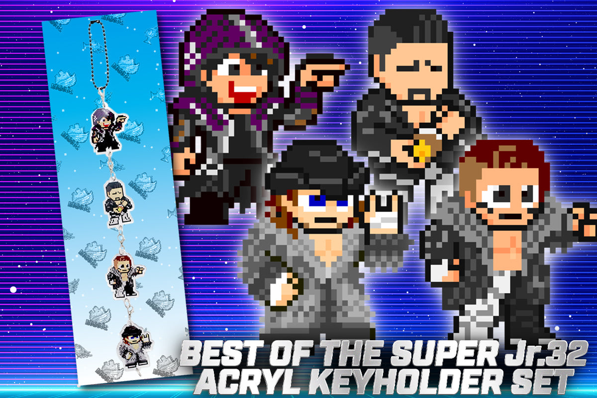 【6/11以降お届け】「dotswrestler」つながるアクリルキーホルダー（BOSJ32）/Cセット