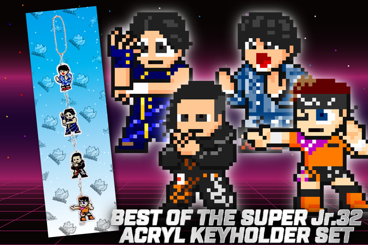 【6/11以降お届け】「dotswrestler」つながるアクリルキーホルダー（BOSJ32）/Dセット