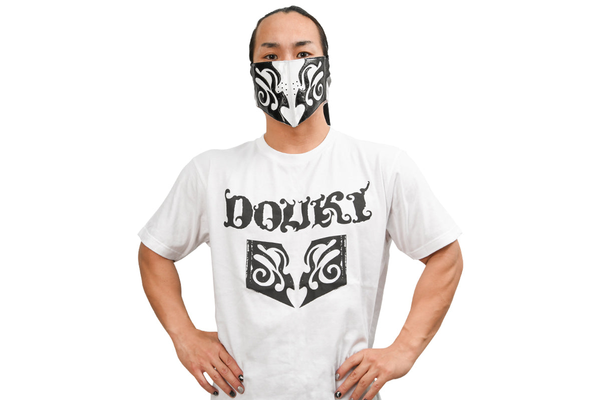 DOUKI「MASK」Tシャツ（ホワイト）