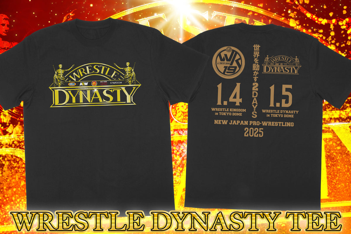 WRESTLE DYNASTY 大会記念 Tシャツ