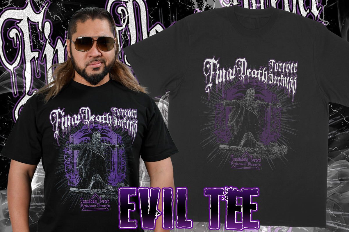 EVIL「棚橋弘至引退記念」Tシャツ