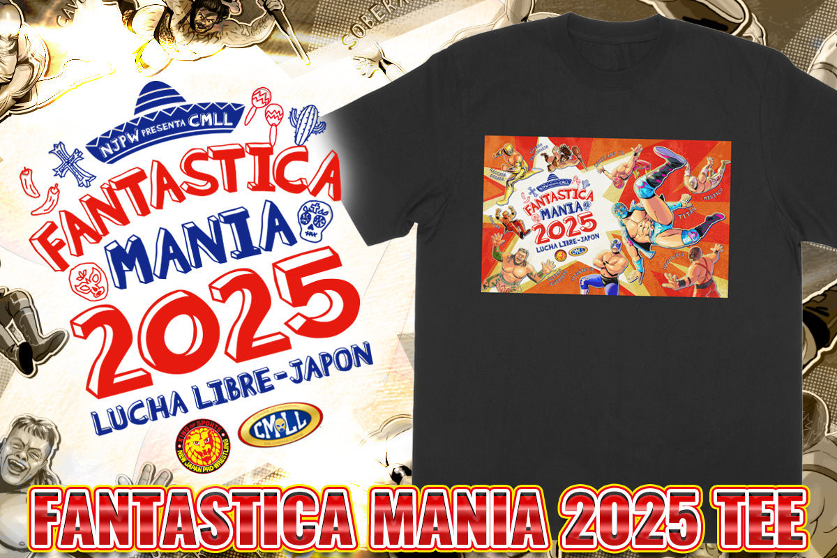 FANTASTICA MANIA 2025 大会記念イラストTシャツ（ブラック）