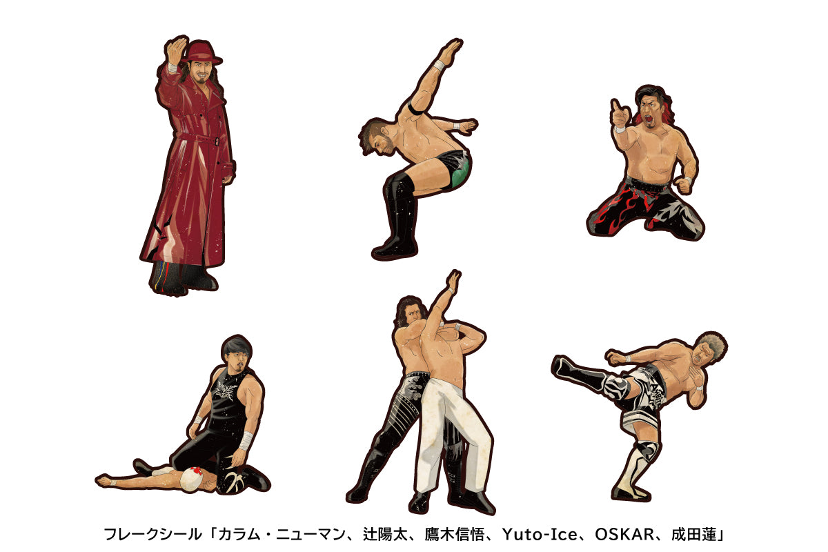 NEW JAPAN PAINTING」クリアファイル＆フレークシールセット(太陽と富士山)