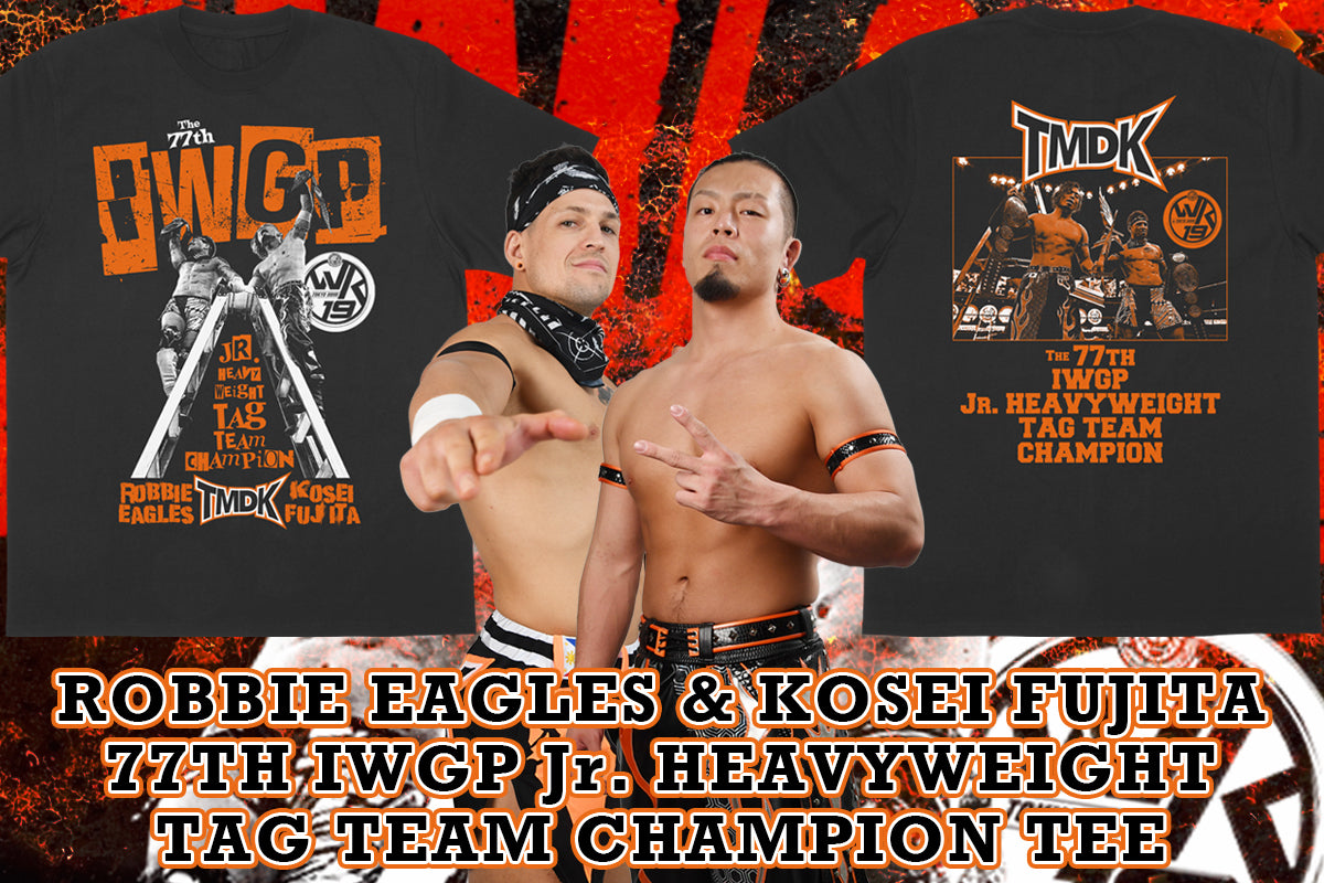 ロビー・イーグルス&藤田晃生 第77代 IWGPジュニアタッグ王座 戴冠記念