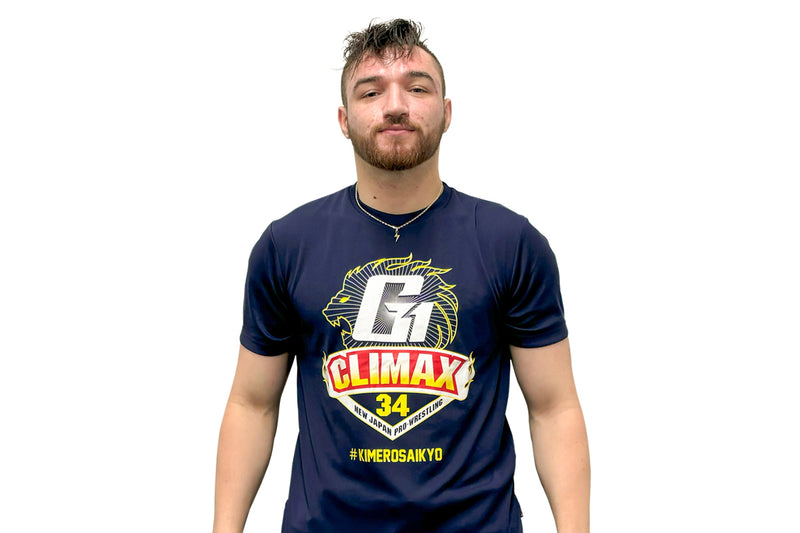 G1 CLIMAX 34 大会記念 ドライTシャツ（ネイビー）