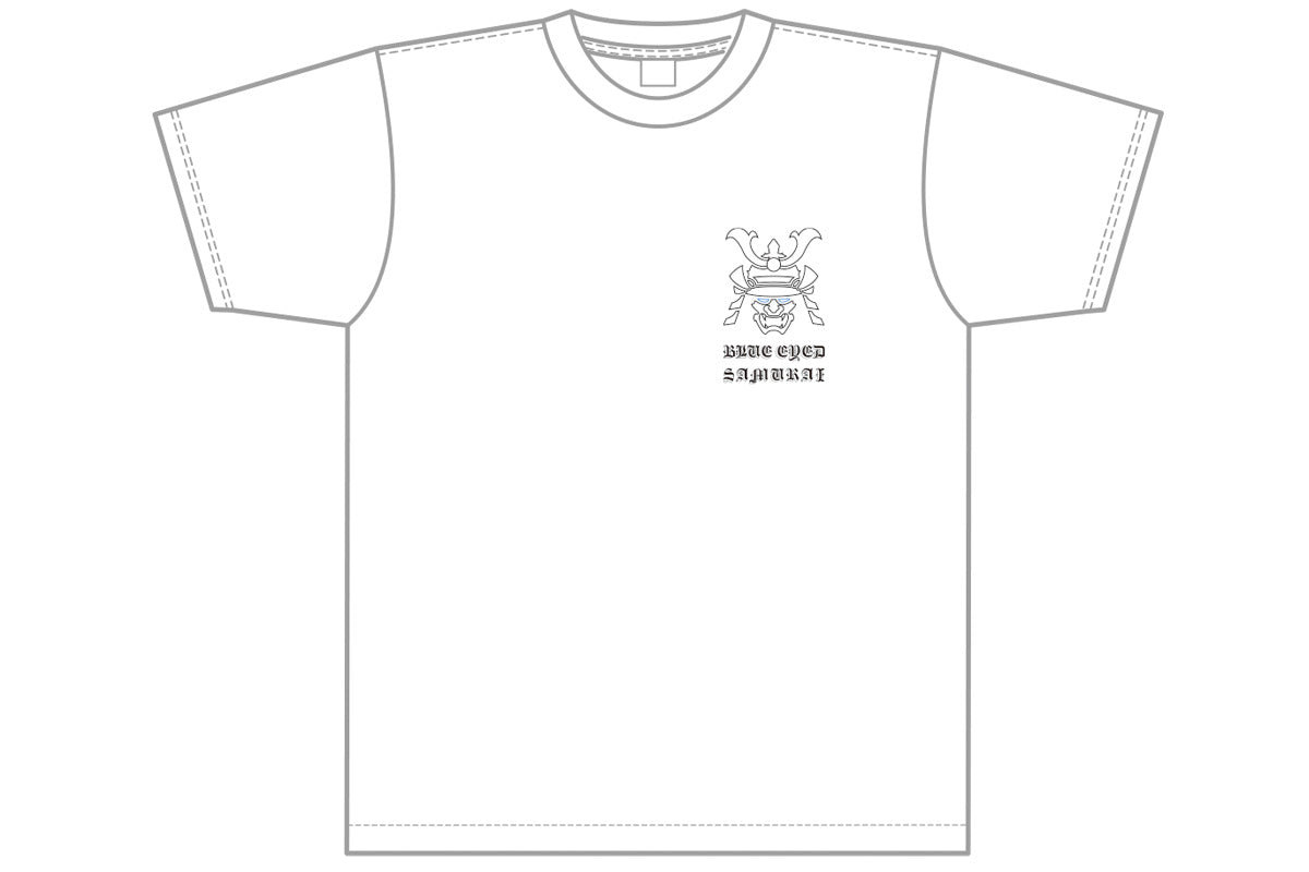 ゲイブ・キッド「BLUE EYED SAMURAI」Tシャツ（ホワイト）