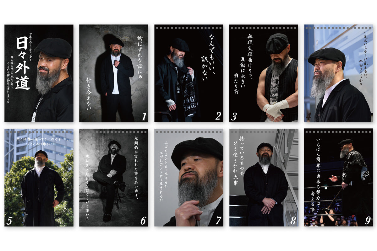 万年日めくりカレンダー「日々外道」