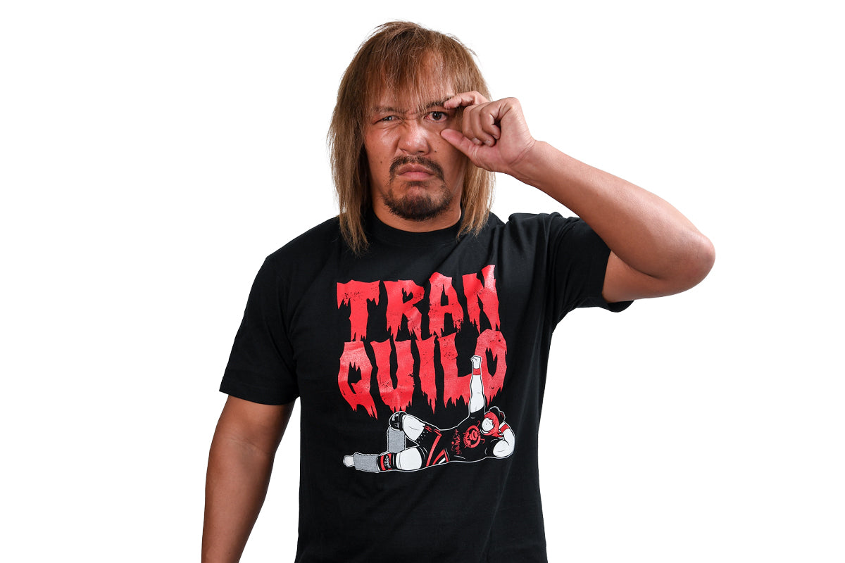 キン肉マンコラボ 内藤哲也×ジェロニモ「TRANQUILO」Tシャツ（ブラック）