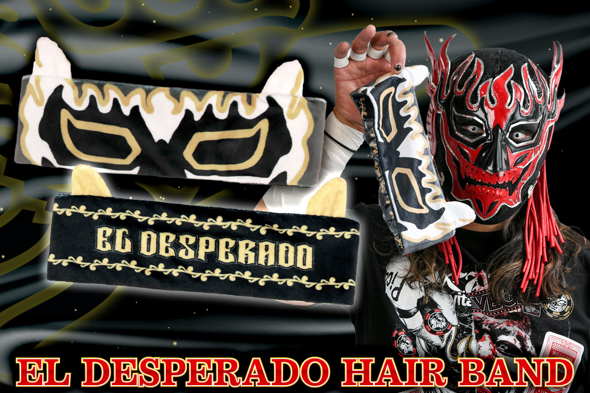 新日本プロレス なりきりリバーシブルヘアバンド（エル・デスペラード）