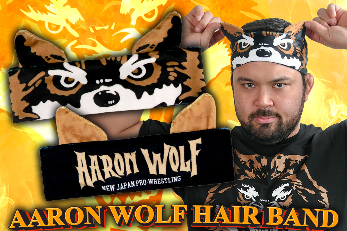新日本プロレス なりきりリバーシブルヘアバンド（ウルフアロン）