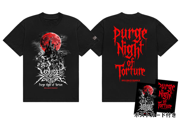 HOUSE OF TORTURE×ROLLING CRADLE「紅の月 ～TORTURE-VANIA～」Tシャツ