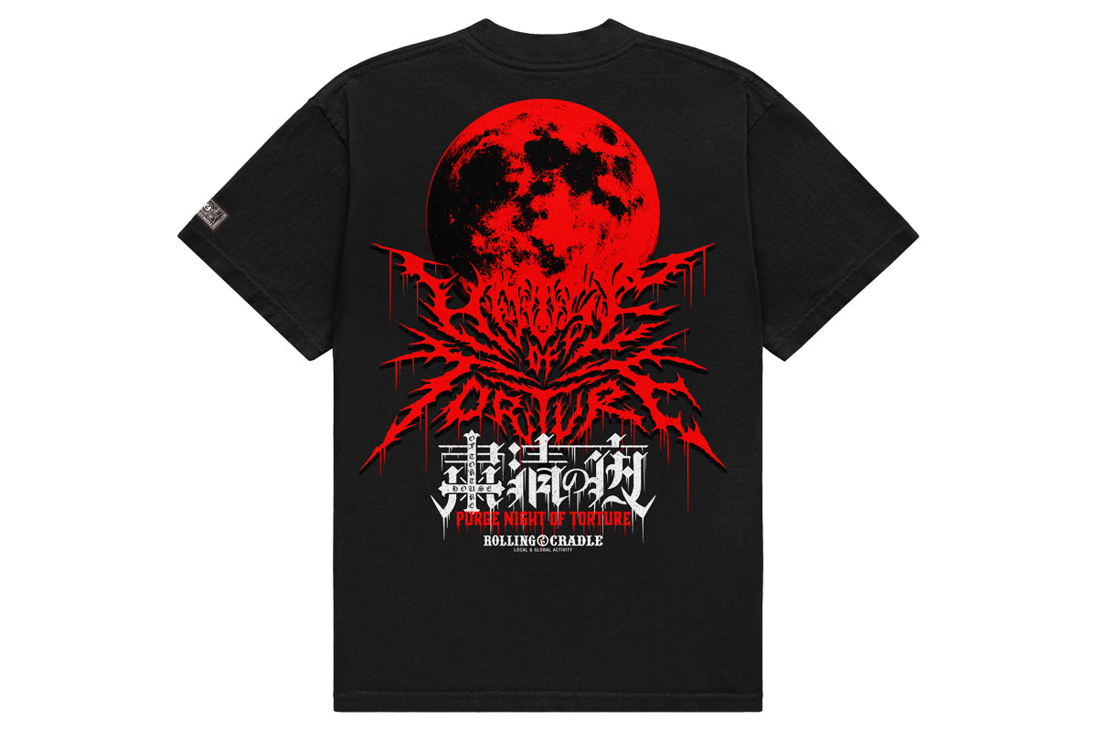 HOUSE OF TORTURE×ROLLING CRADLE「粛清の夜 ～PURGE NIGHT OF TORTURE～」Tシャツ