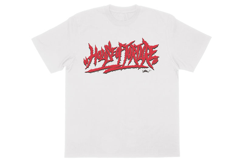 HOUSE OF TORTURE×AZI Collaboration T-Shirts（WHITE）