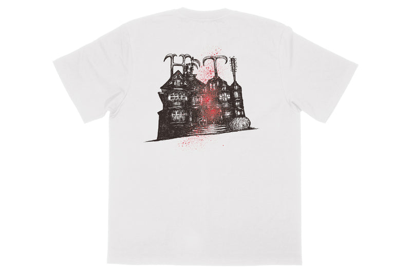 HOUSE OF TORTURE×AZI Collaboration T-Shirts（WHITE）