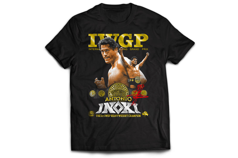 アントニオ猪木 Tシャツ（1st IWGP CHAMPION）